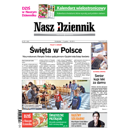 Nasz Dziennik z dnia 21.12.2015 wydanie PDF