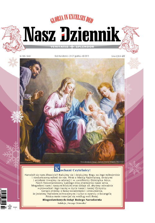 Nasz Dziennik z dnia 24.12.2015 wydanie PDF
