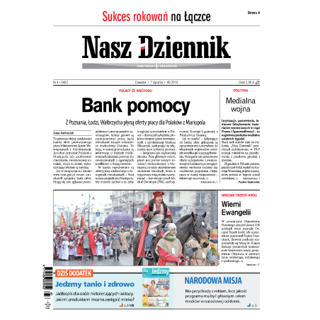 Nasz Dziennik z dnia 07.01.2016 wydanie PDF