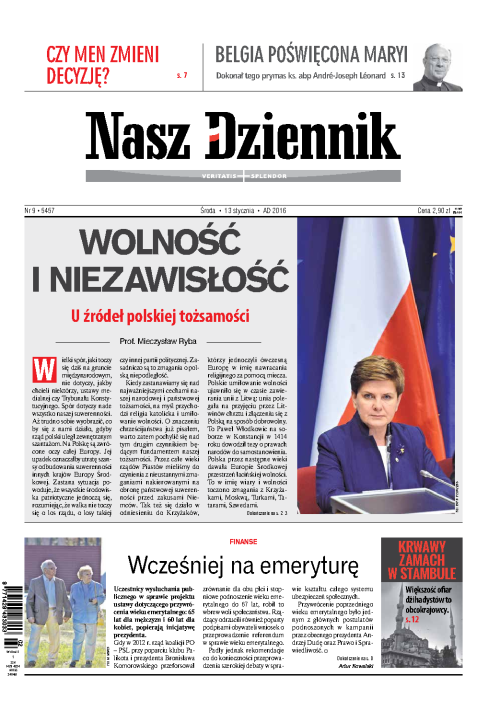 Nasz Dziennik z dnia 13.01.2016 wydanie PDF