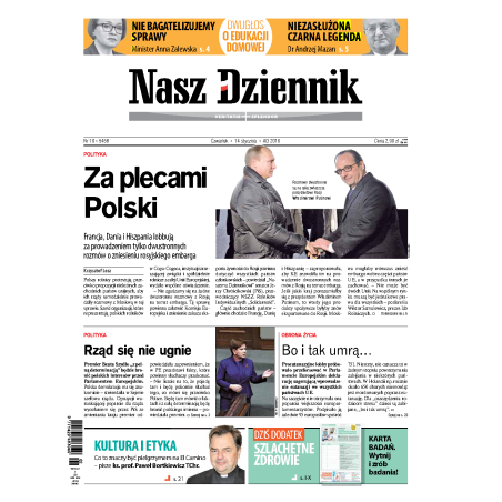 Nasz Dziennik z dnia 14.01.2016 wydanie PDF
