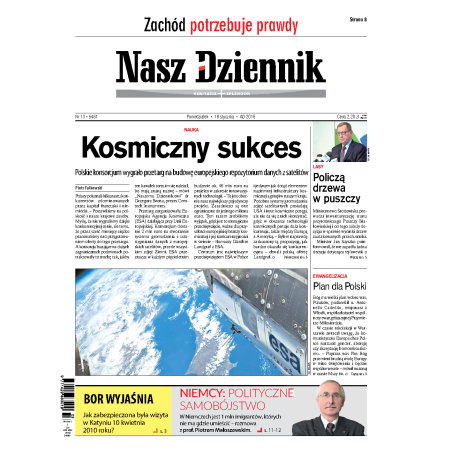 Nasz Dziennik z dnia 18.01.2016 wydanie PDF