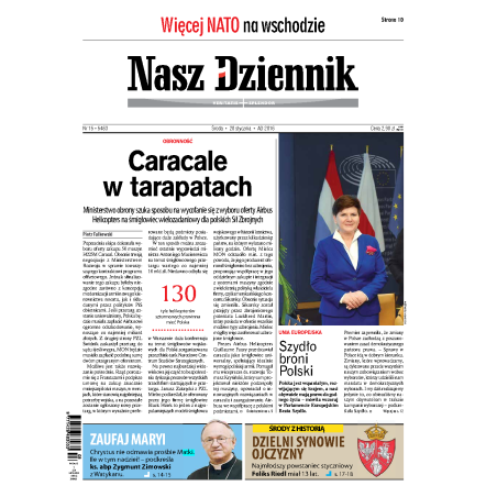Nasz Dziennik z dnia 20.01.2016 wydanie PDF