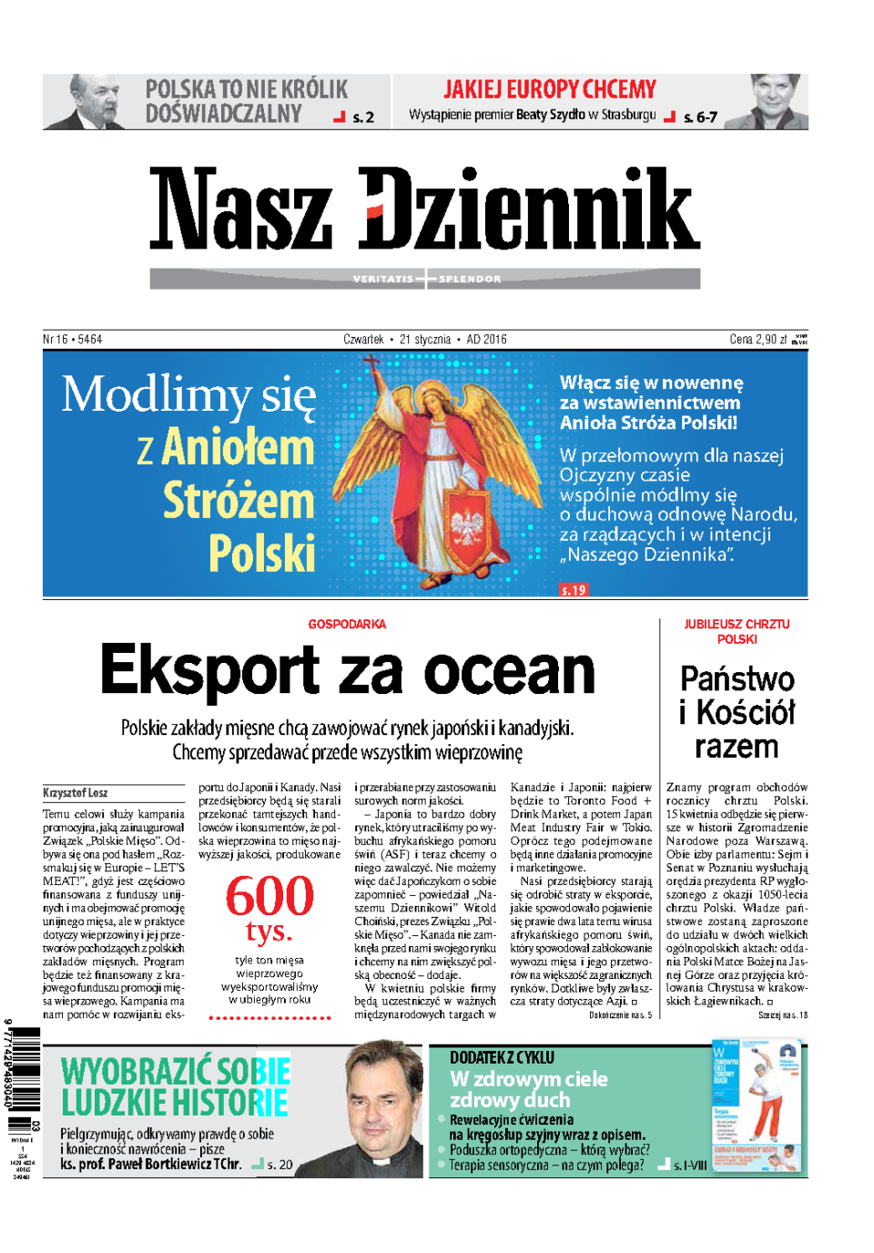 Nasz Dziennik z dnia 21.01.2016 wydanie PDF