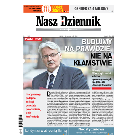 Nasz Dziennik z dnia 22.01.2016 wydanie PDF