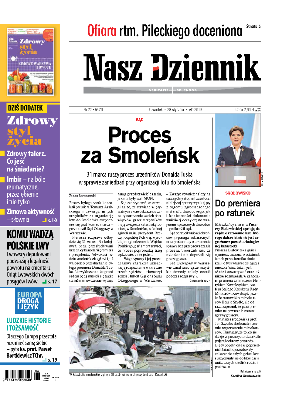 Nasz Dziennik z dnia 28.01.2016 wydanie PDF