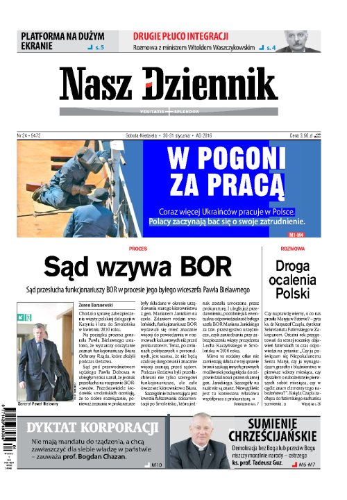 Nasz Dziennik z dnia 30.01.2016 wydanie PDF