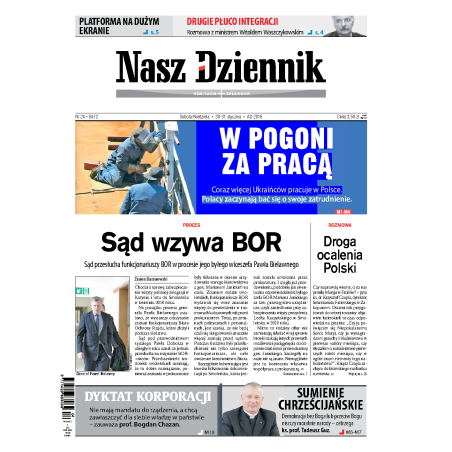 Nasz Dziennik z dnia 30.01.2016 wydanie PDF