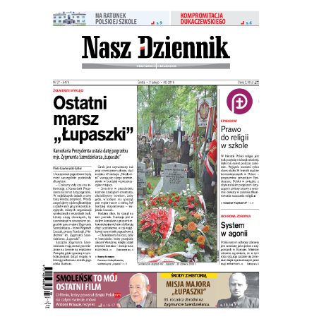 Nasz Dziennik z dnia 03.02.2016 wydanie PDF