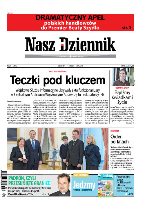 Nasz Dziennik z dnia 04.02.2016 wydanie PDF