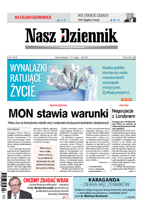 Nasz Dziennik z dnia 06.02.2016 wydanie PDF
