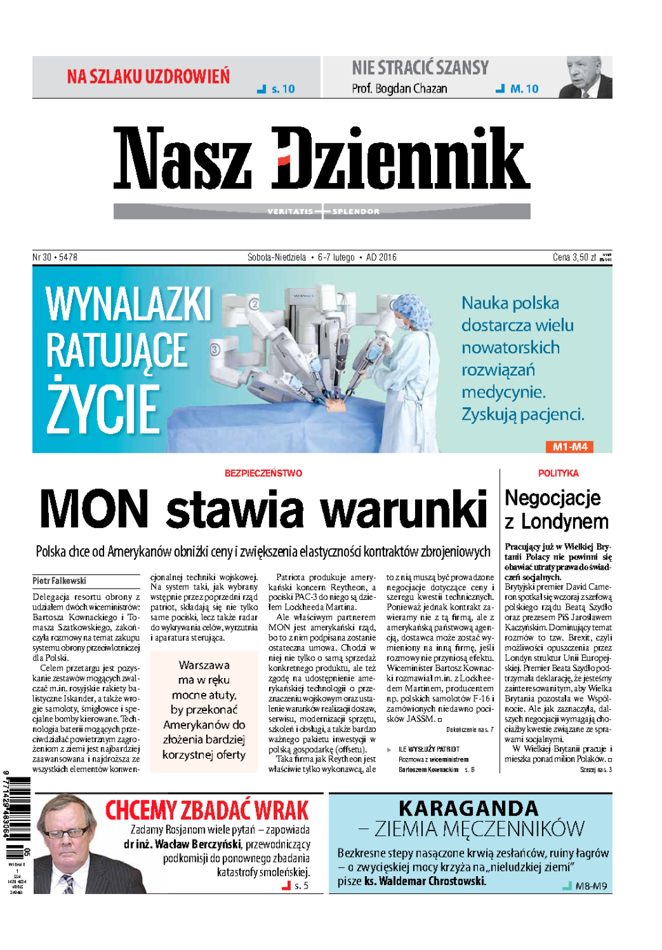 Nasz Dziennik z dnia 06.02.2016 wydanie PDF
