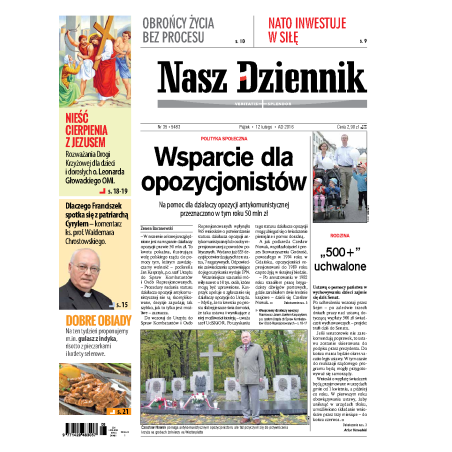 Nasz Dziennik z dnia 12.02.2016 wydanie PDF