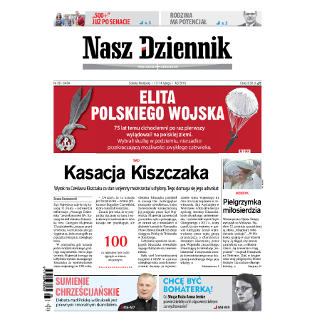 Nasz Dziennik z dnia 13.02.2016 wydanie PDF