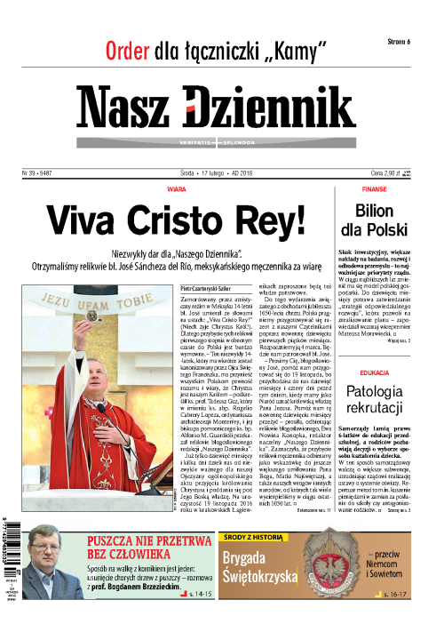 Nasz Dziennik z dnia 17.02.2016 wydanie PDF