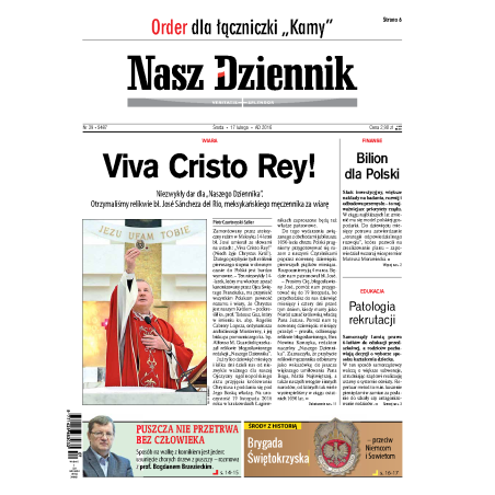 Nasz Dziennik z dnia 17.02.2016 wydanie PDF
