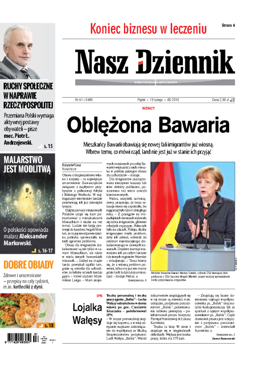Nasz Dziennik z dnia 19.02.2016 wydanie PDF