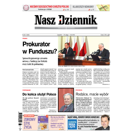 Nasz Dziennik z dnia 25.02.2016 wydanie PDF