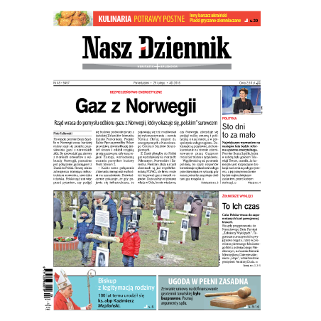 Nasz Dziennik z dnia 29.02.2016 wydanie PDF