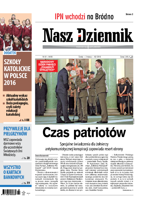Nasz Dziennik z dnia 02.03.2016 wydanie PDF