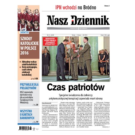 Nasz Dziennik z dnia 02.03.2016 wydanie PDF
