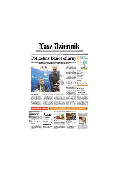 Sobota-Niedziela, 5-6 stycznia 2013, Nr 4 (4543)