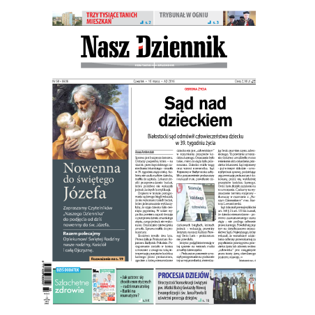 Nasz Dziennik z dnia 10.03.2016 wydanie PDF