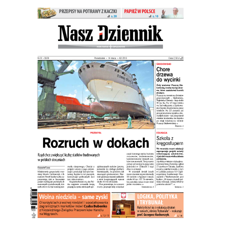 Nasz Dziennik z dnia 14.03.2016 wydanie PDF