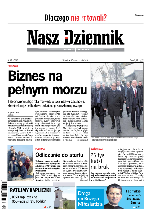 Nasz Dziennik z dnia 15.03.2016 wydanie PDF