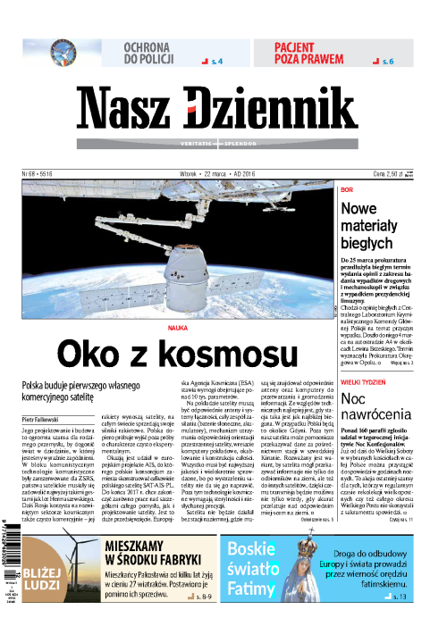 Nasz Dziennik z dnia 22.03.2016 wydanie PDF