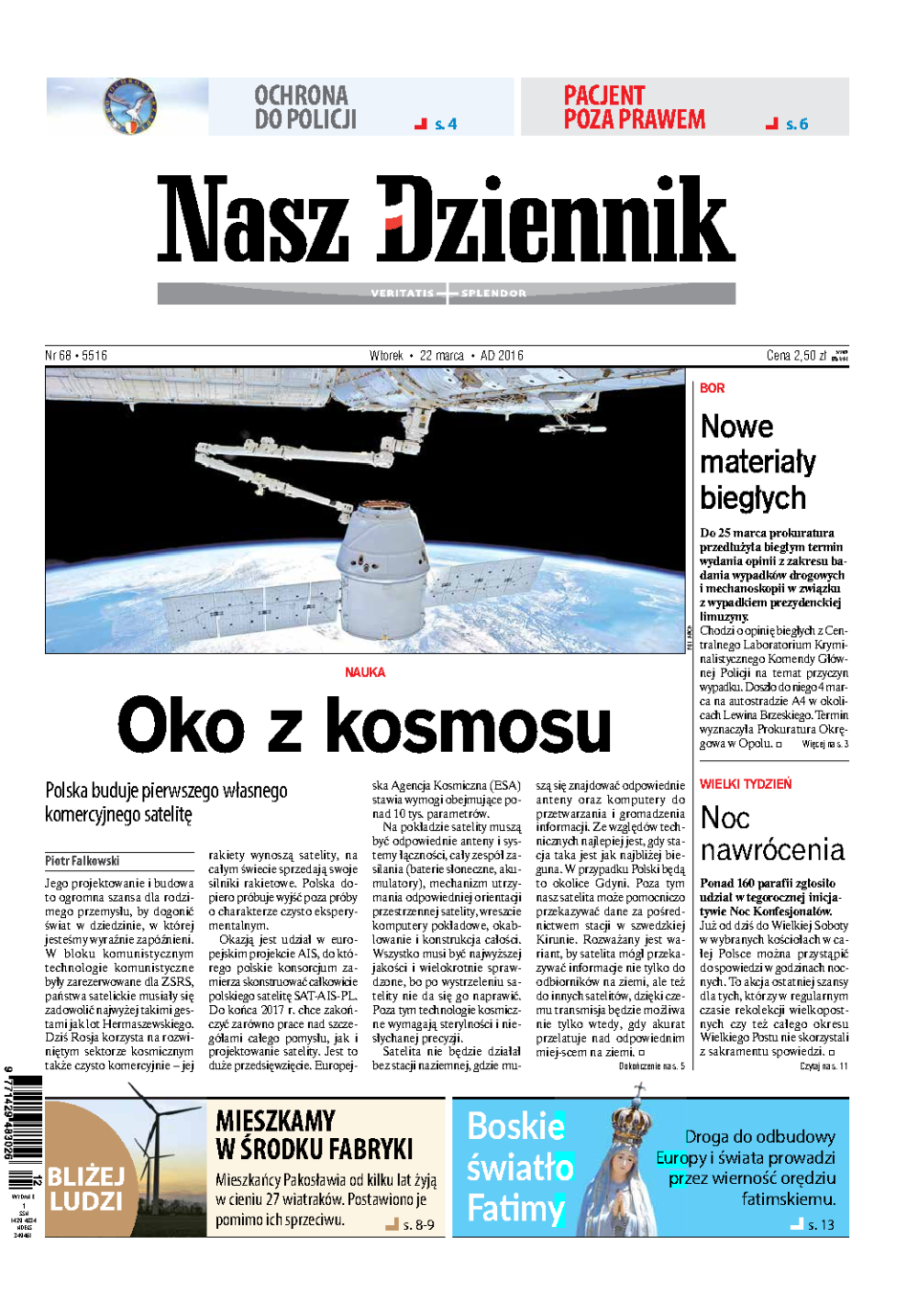 Nasz Dziennik z dnia 22.03.2016 wydanie PDF
