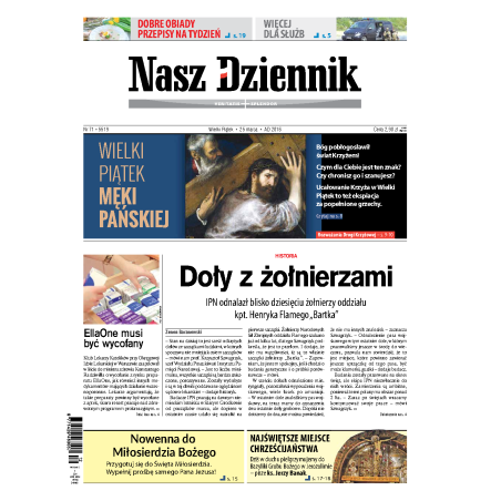 Nasz Dziennik z dnia 25.03.2016 wydanie PDF