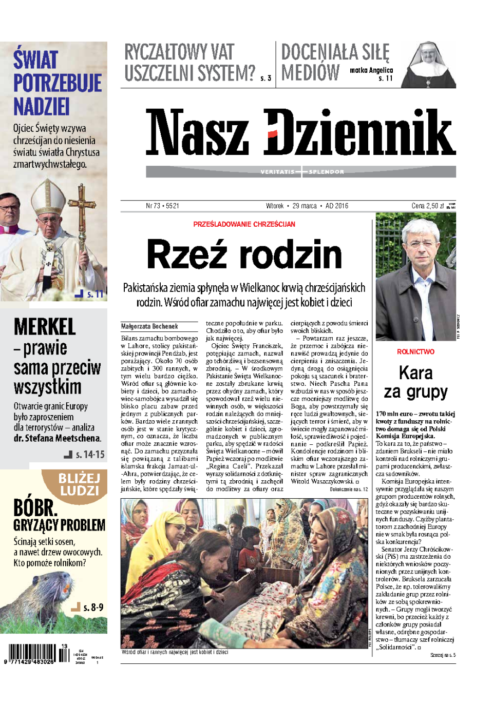 Nasz Dziennik z dnia 29.03.2016 wydanie PDF
