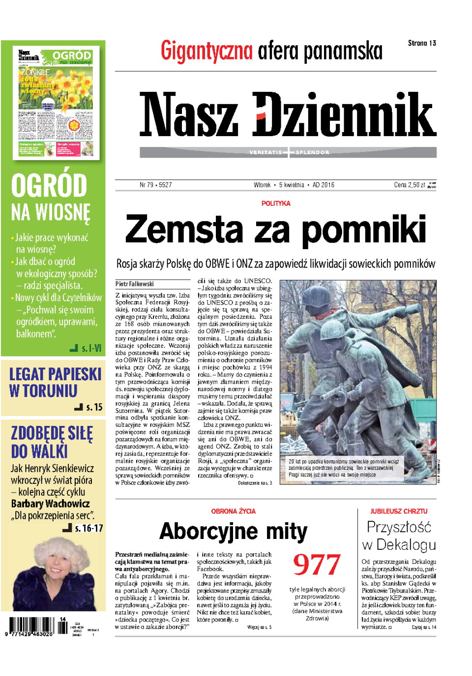 Nasz Dziennik z dnia 05.04.2016 wydanie PDF