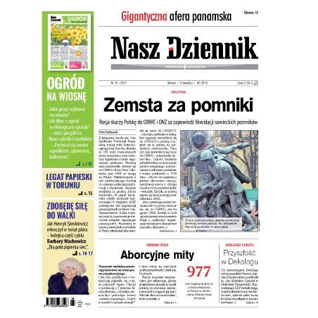 Nasz Dziennik z dnia 05.04.2016 wydanie PDF