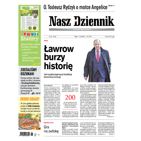Nasz Dziennik z dnia 08.04.2016 wydanie PDF