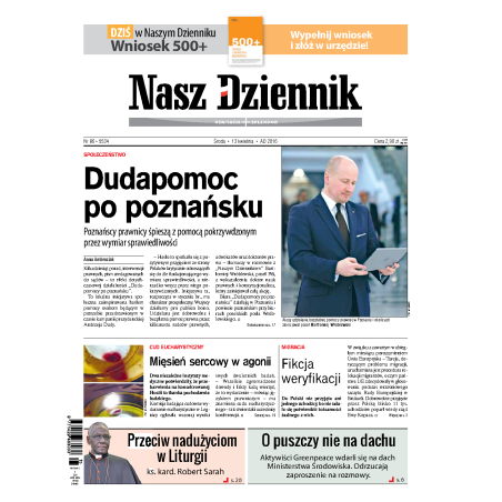 Nasz Dziennik z dnia 13.04.2016 wydanie PDF