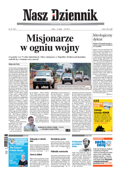 Nasz Dziennik z dnia 05.02.2014 wydanie PDF