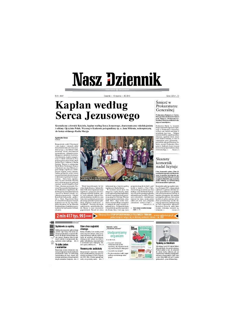 Nasz Dziennik z dnia 10.01.2013 wydanie PDF