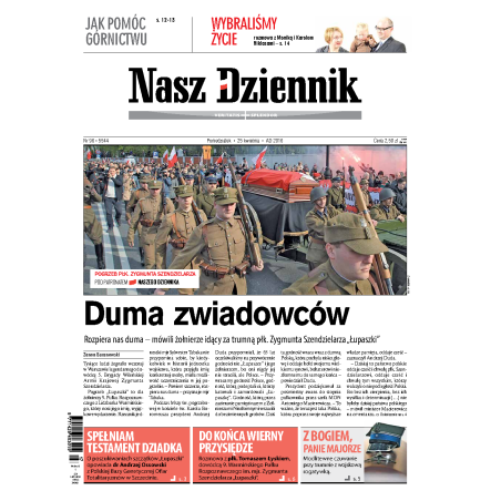 Nasz Dziennik z dnia 25.04.2016 wydanie PDF