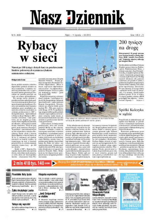 Nasz Dziennik z dnia 11.01.2013 wydanie PDF