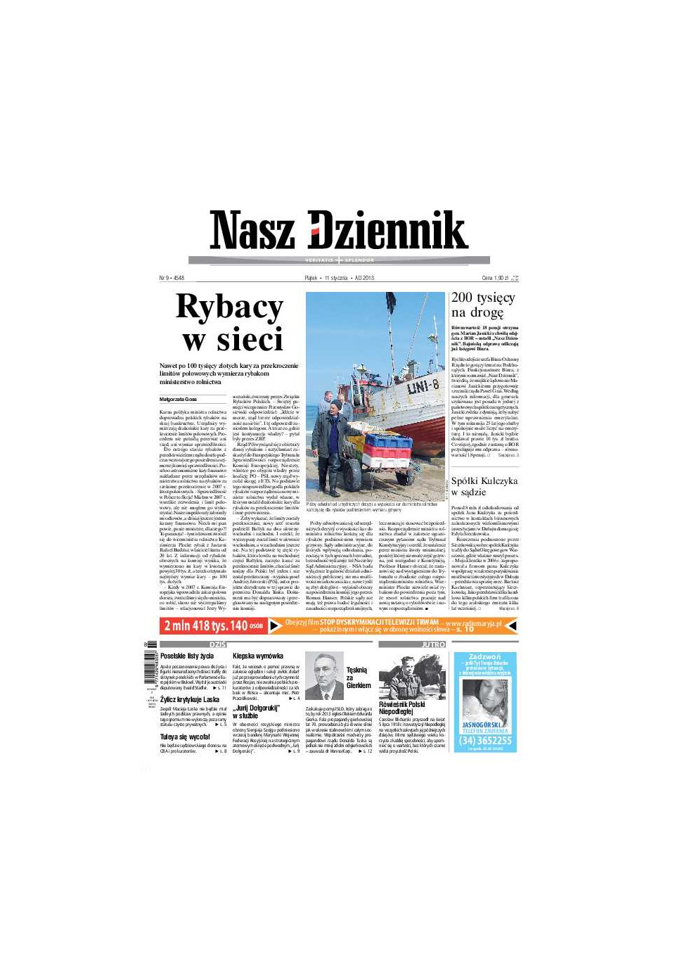 Nasz Dziennik z dnia 11.01.2013 wydanie PDF