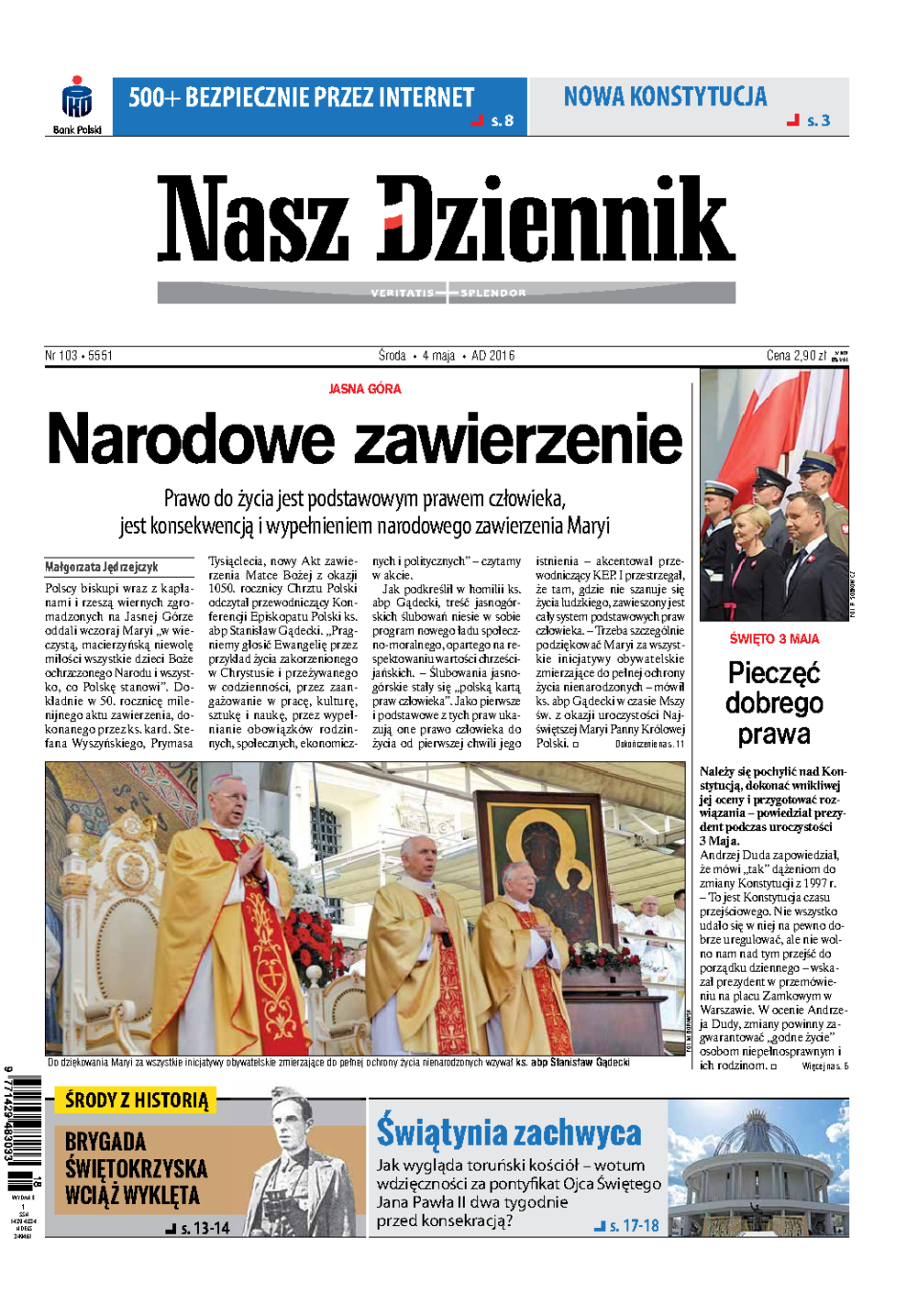 Nasz Dziennik z dnia 04.05.2016 wydanie PDF