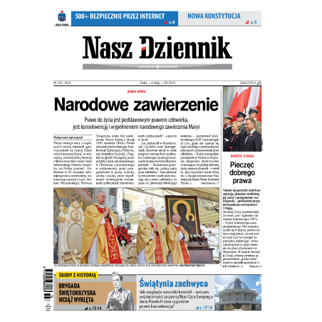 Nasz Dziennik z dnia 04.05.2016 wydanie PDF