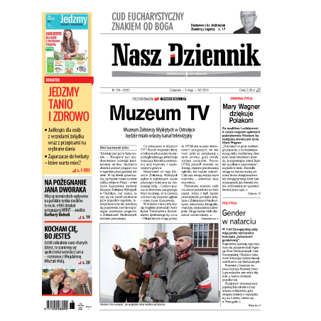 Nasz Dziennik z dnia 05.05.2016 wydanie PDF