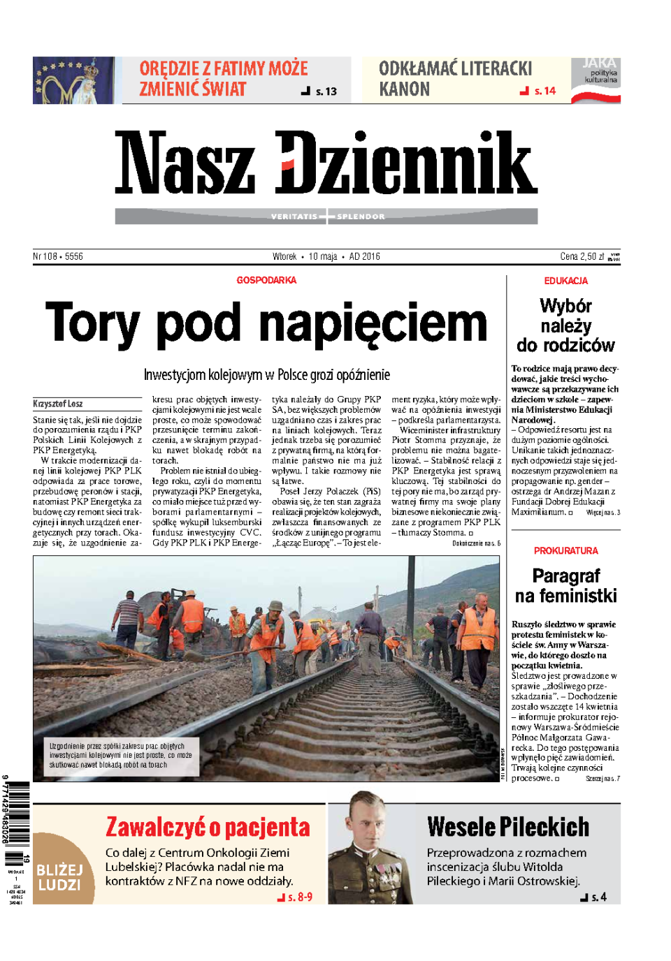 Nasz Dziennik z dnia 10.05.2016 wydanie PDF