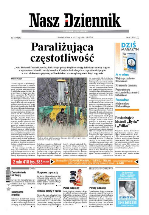 Nasz Dziennik z dnia 12.01.2013 wydanie PDF