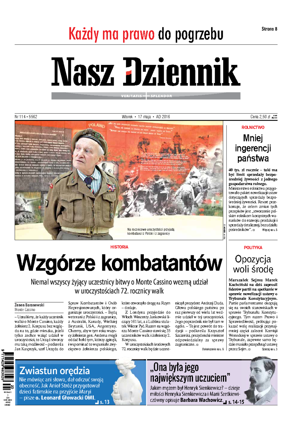 Nasz Dziennik z dnia 17.05.2016 wydanie PDF