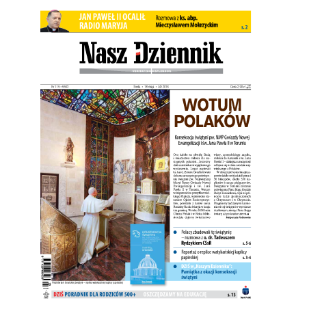 Nasz Dziennik z dnia 18.05.2016 wydanie PDF