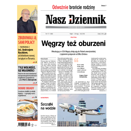 Nasz Dziennik z dnia 20.05.2016 wydanie PDF